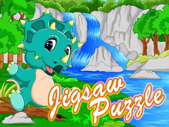 Dino jigsaw puzzles 2 to 7 year educational games screenshot