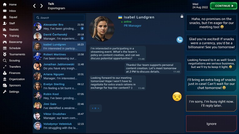 Esports Manager 2026 screenshot