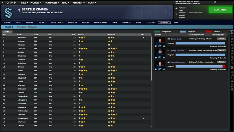 Franchise Hockey Manager 12 screenshot