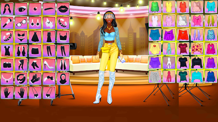 Makeover Games: Star Dress up Image
