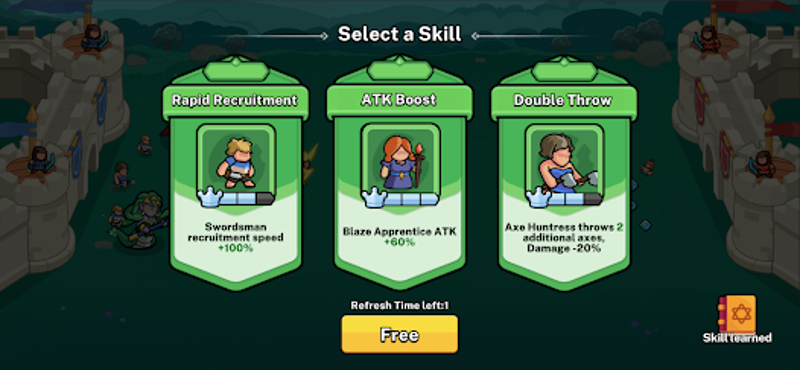 Warriors Go! Roguelike Battle Image