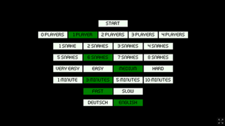 Snake with AI screenshot