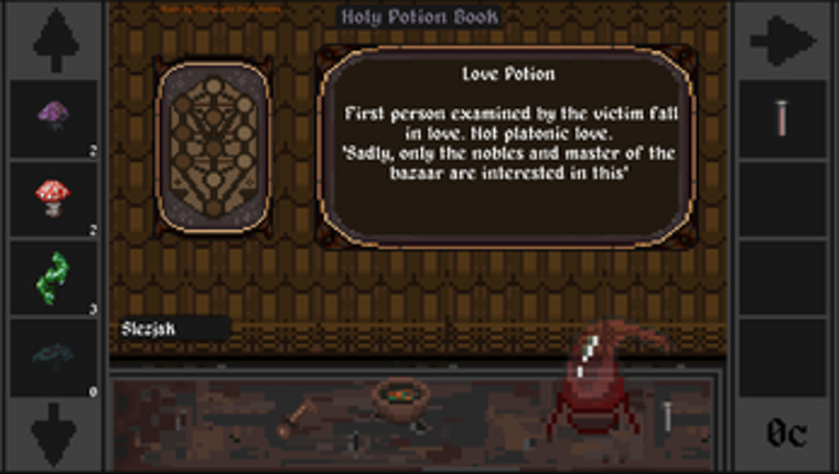 The tale of an Alchemist, a Lifeweb potion making simulator Image
