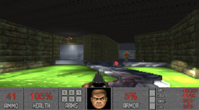 The Ultimate Doom Clone E1M1 Image