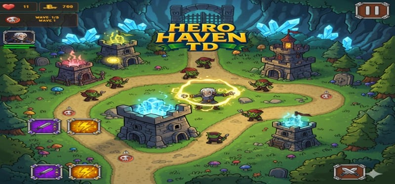 Hero Haven TD screenshot