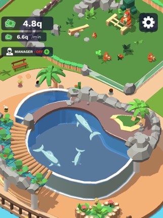 Idle Zoo Tycoon 3D screenshot