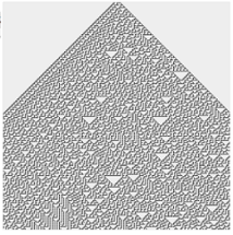 Infinite Cellural Automata Rule 30 Program Image