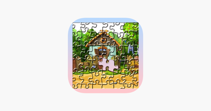 Jigsaw World Puzzle Colorful Game for Kids with Free Image