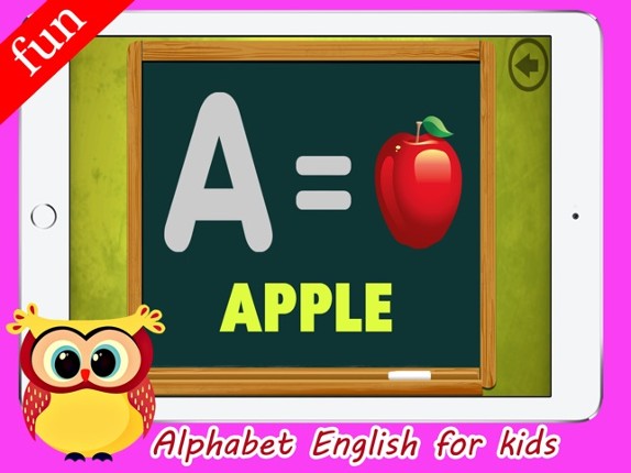 Kid A-Z Tracing Letters Writing Skills English screenshot