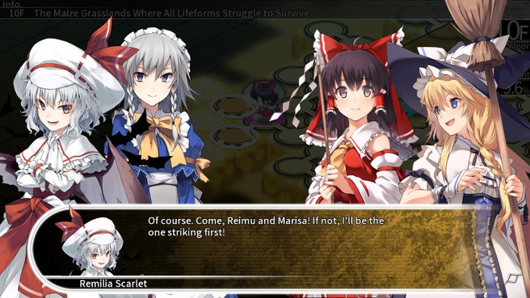 LABYRINTH OF TOUHOU - GENSOKYO AND THE HEAVEN-PIERCING TREE screenshot