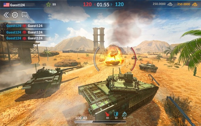 Metal Force 2: War Tank Games screenshot