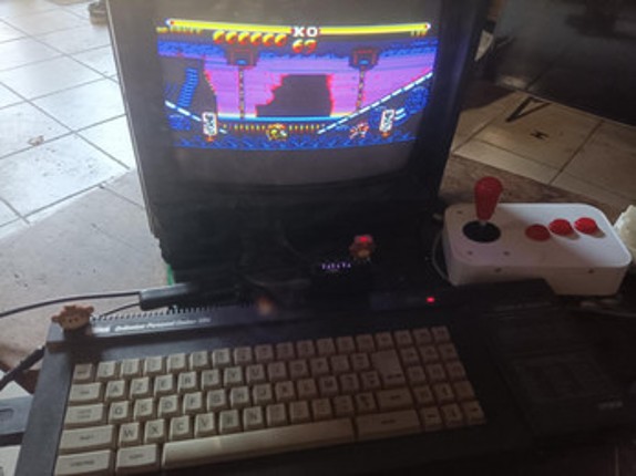 "Mighty Steel Fighters GGP" Amstrad CPC screenshot