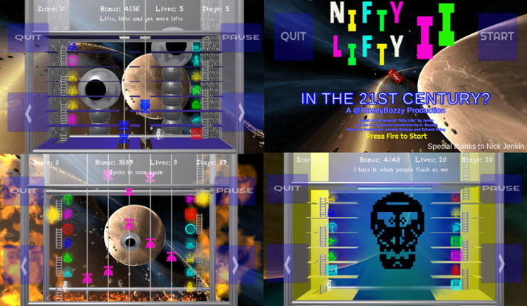 Nifty Lifty 2 ANDROID EDITION Game Cover