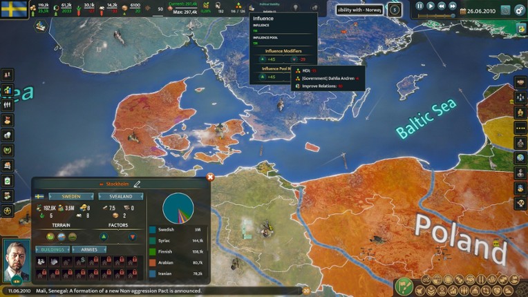 Realpolitiks 3: Earth and Beyond screenshot