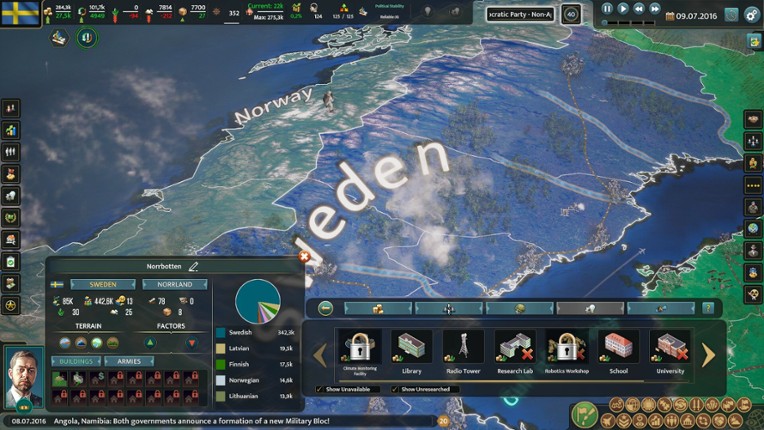 Realpolitiks 3: Earth and Beyond screenshot