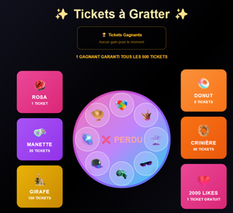 Ticket à gratter Image