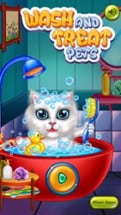 Wash and Treat Pets  Kids Game - FREE Image