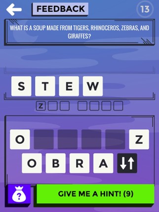 Dirty Birdy: An Evil Minded Rhyme Game screenshot