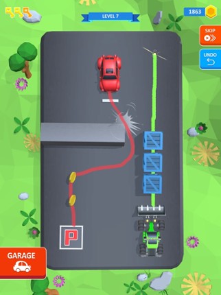 Draw n Park 3D : Parking Game screenshot