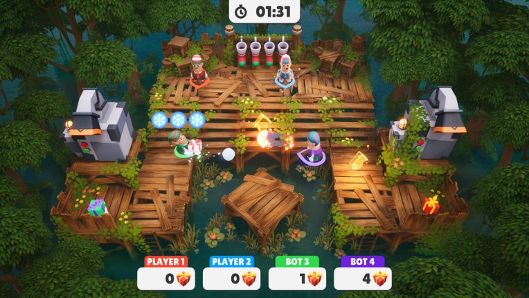 Elves of Duty screenshot