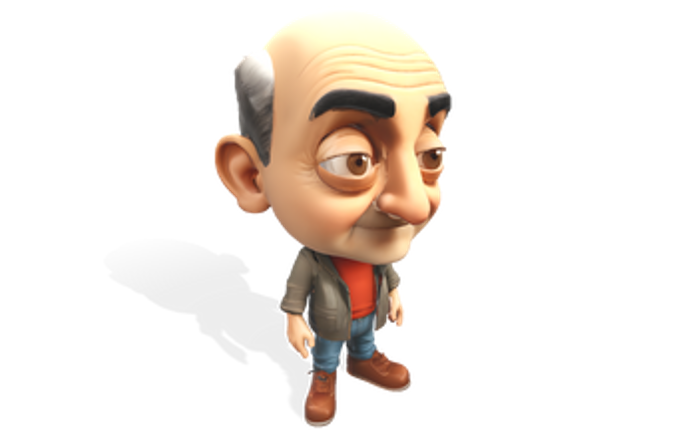 Friendly Fantasy & Quirky Zombie Characters Collection 3D Model screenshot