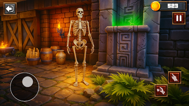 Scary Skeleton Granny Game 3D Image