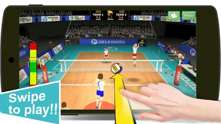 Volleyball Champions 3D - Onli screenshot