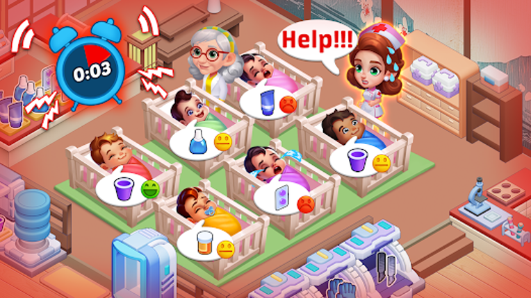 Hospital Madness: Clinic Games screenshot