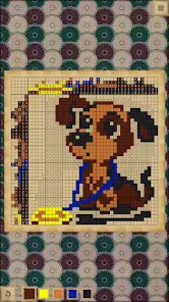 Color Nonogram CrossMe Image