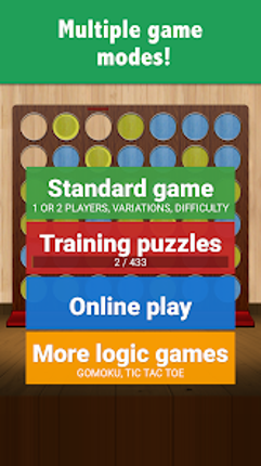 Four in a Row Puzzles Image