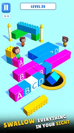 Whole in Hole: Black Hole Game screenshot