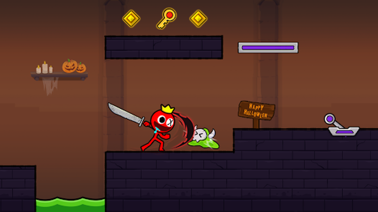 Red Stick Boy: Adventure Game screenshot