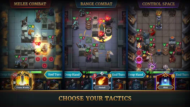 Demon Dungeons - Abyss Tactics screenshot