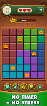 Find the Queens: Logic Puzzle screenshot
