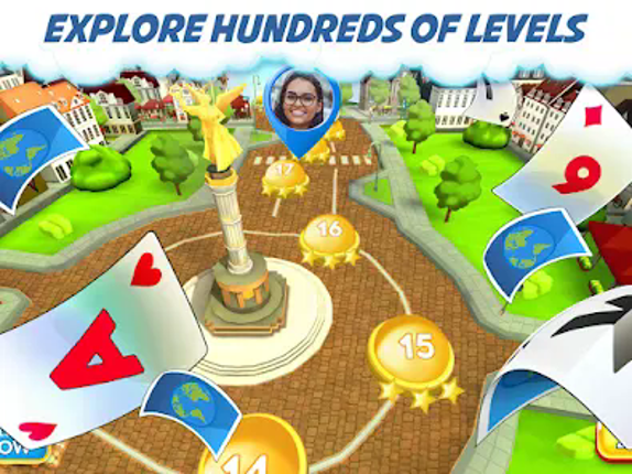 Destination Solitaire TriPeaks screenshot