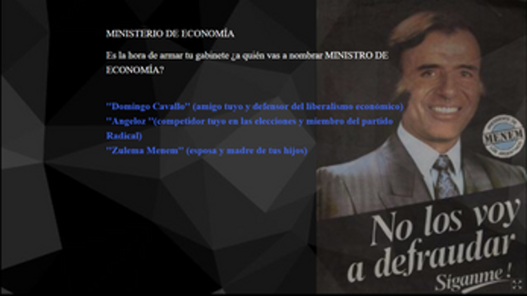 Menem La Hizo screenshot