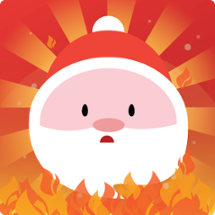 Santa on Fire Image