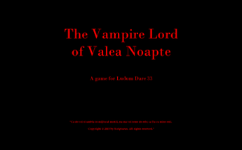 The Vampire Lord of Valea Noapte Image