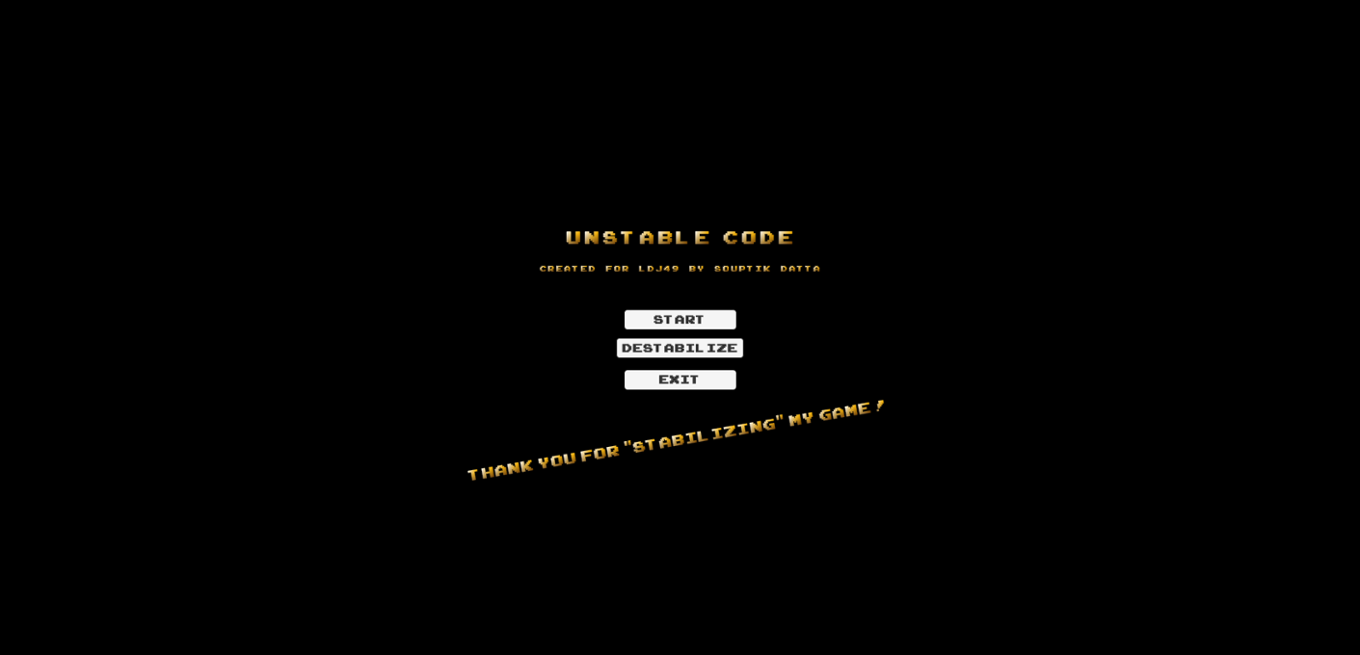 Games like Unstable Code