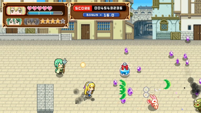 Is It Wrong to Try to Shoot 'em Up Girls in a Dungeon? screenshot