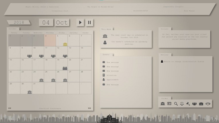 Jury Trial screenshot