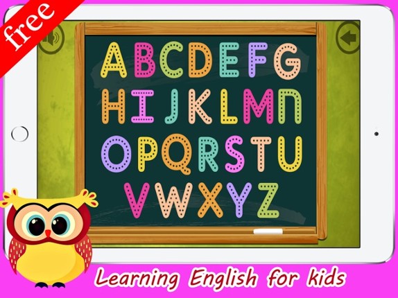 Kid A-Z Tracing Letters Writing Skills English Image