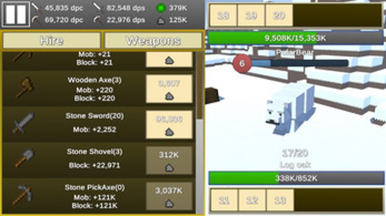 MineClicker screenshot