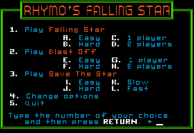 Rhymo's Falling Star Image