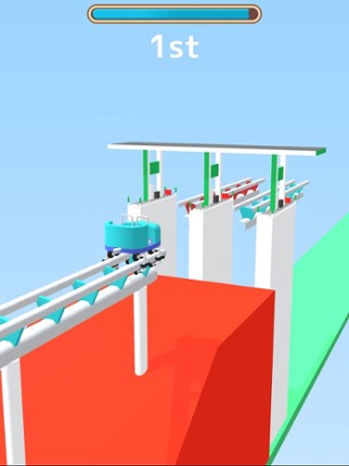 Roller Coaster Race 3D screenshot