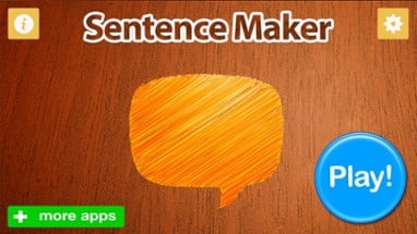 Sentence Maker: Educational Learning Game for Kids Image