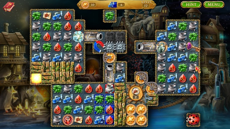 Spellarium 9 Match 3 Puzzle screenshot