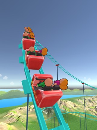 Super Roller Coaster 3D Image