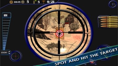 Target Sniper Shooting 3d Image