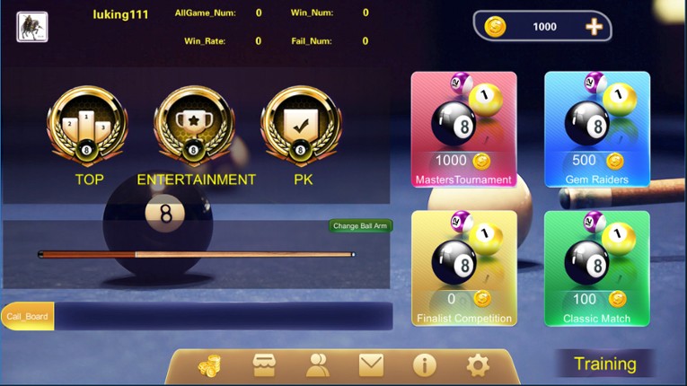 Top Billiards screenshot